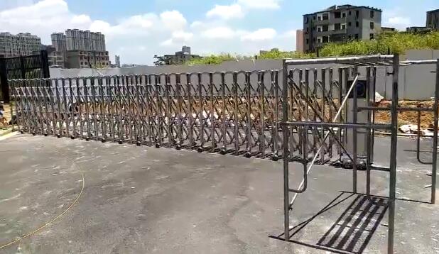 青島市北區(qū)南寧路電動(dòng)伸縮門上門定制安裝